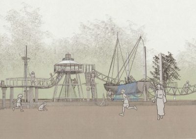 A Maritime-themed playground designed to launch imaginations of all ages.